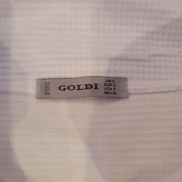 5 for $40 sale WHITE Crop Top Long Sleeve Size Small - Picture 3 of 6